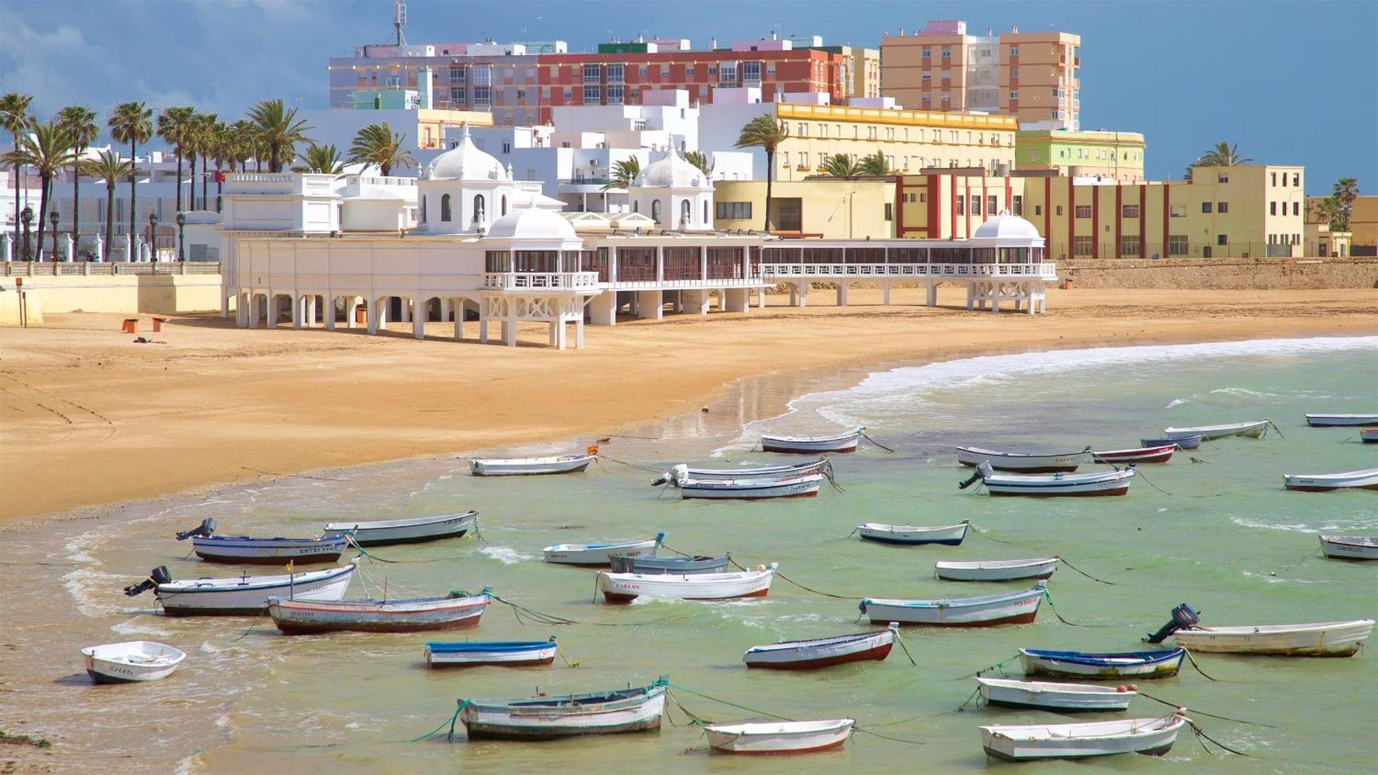 Apartamento Martinez Campos - Playa La Caleta Кадис Экстерьер фото